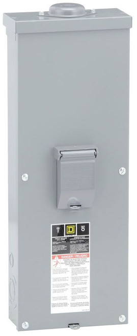 Square D Enclosure Circuit Breaker enclosure forward facing angled right
