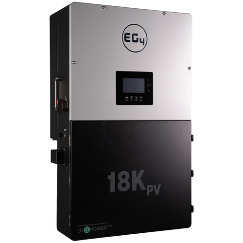 Front right-facing view of EG4 18kPV Hybrid Inverter
