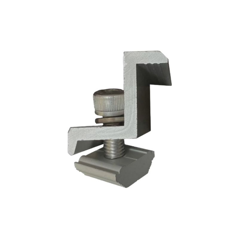 End Clamp for Mini Rail 30mm (Silver)