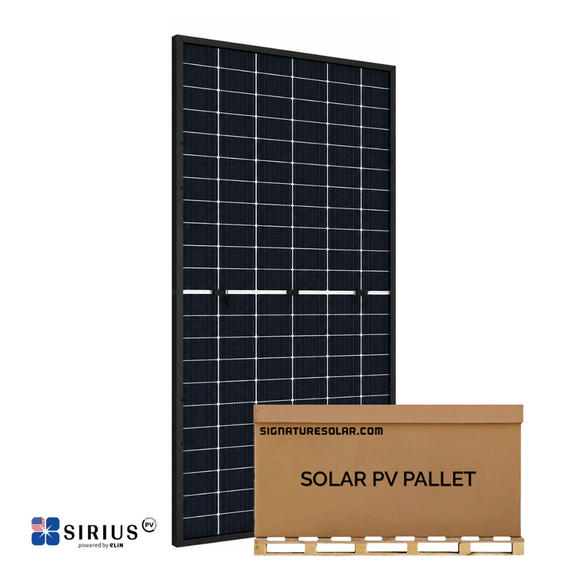 Sirius PV Pallet of 630W Bifacial Solar Panels – 36 Panels