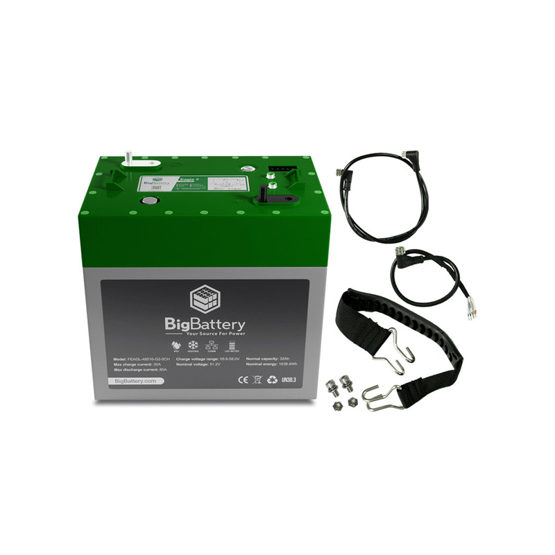 BigBattery 48V Eagle 2 – 1.63kWh – 32Ah – LiFePO4 Battery