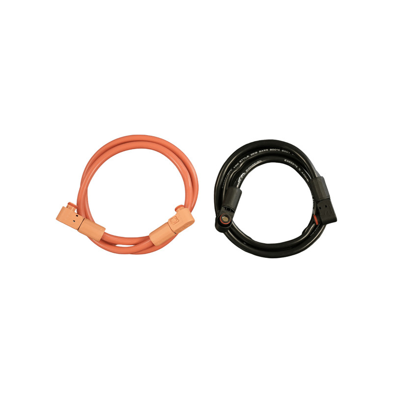 BigBattery ETHOS – Stack-to-Stack Parallel Cables – 4.9 ft. – Red & Black Pair