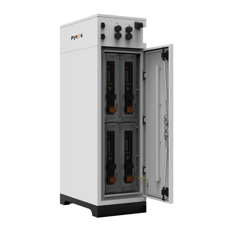 Pytes V5 Battery Bank with V-BOX-OC Outdoor Enclosure – 20.48kWh