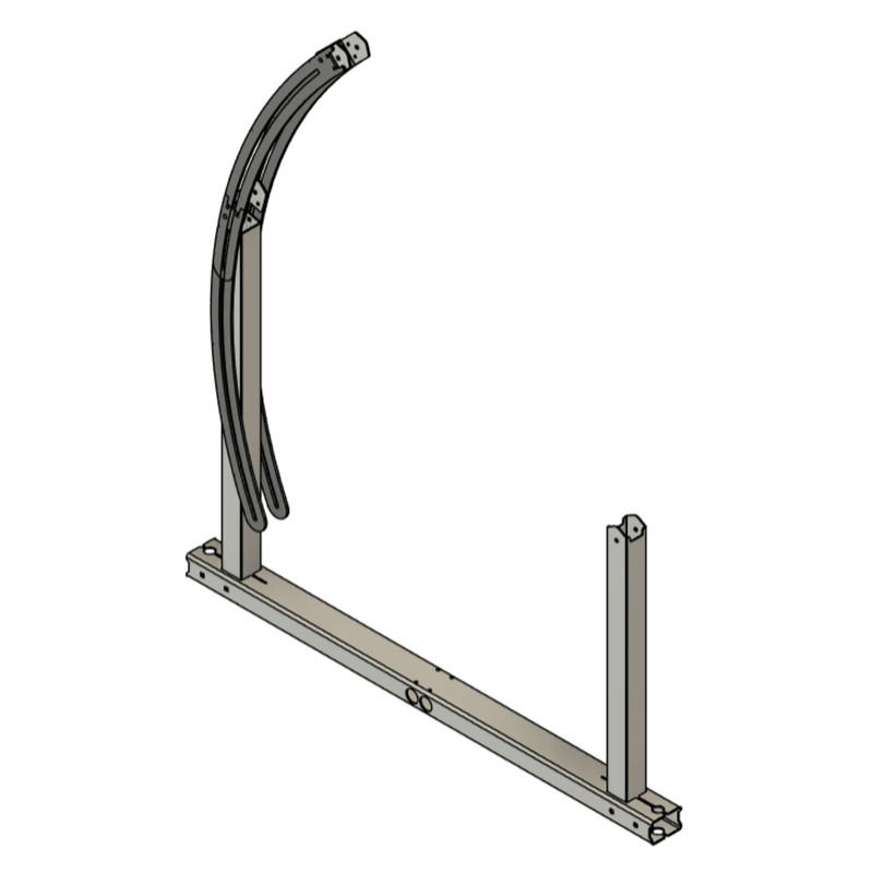 IntegraRack IR-45 Adjustable Seasonal Angle BallastRack – 1 Adjustable Leg