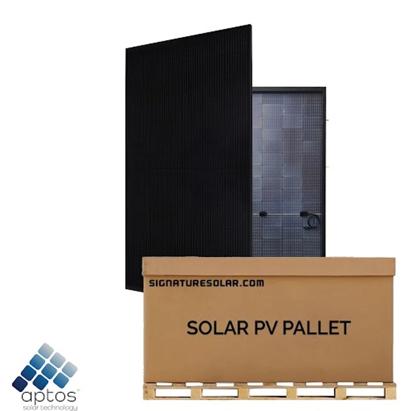 Aptos 460W Pallet of Bifacial Solar Panels – 31 Panels