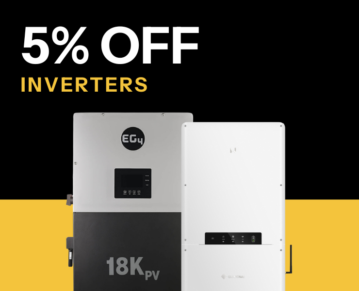 5% off inverters for a limited time! Shop now.