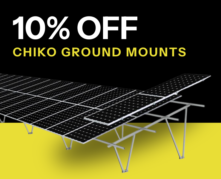 10% Off Chiko Ground Mount Systems. Shop now!