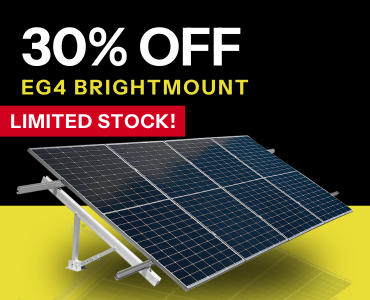 EG4 BrightMount 30% off limited time only! Shop now.