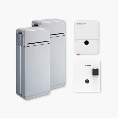 LG 16H Prime 16kWh High Voltage Battery Bundle with Growatt