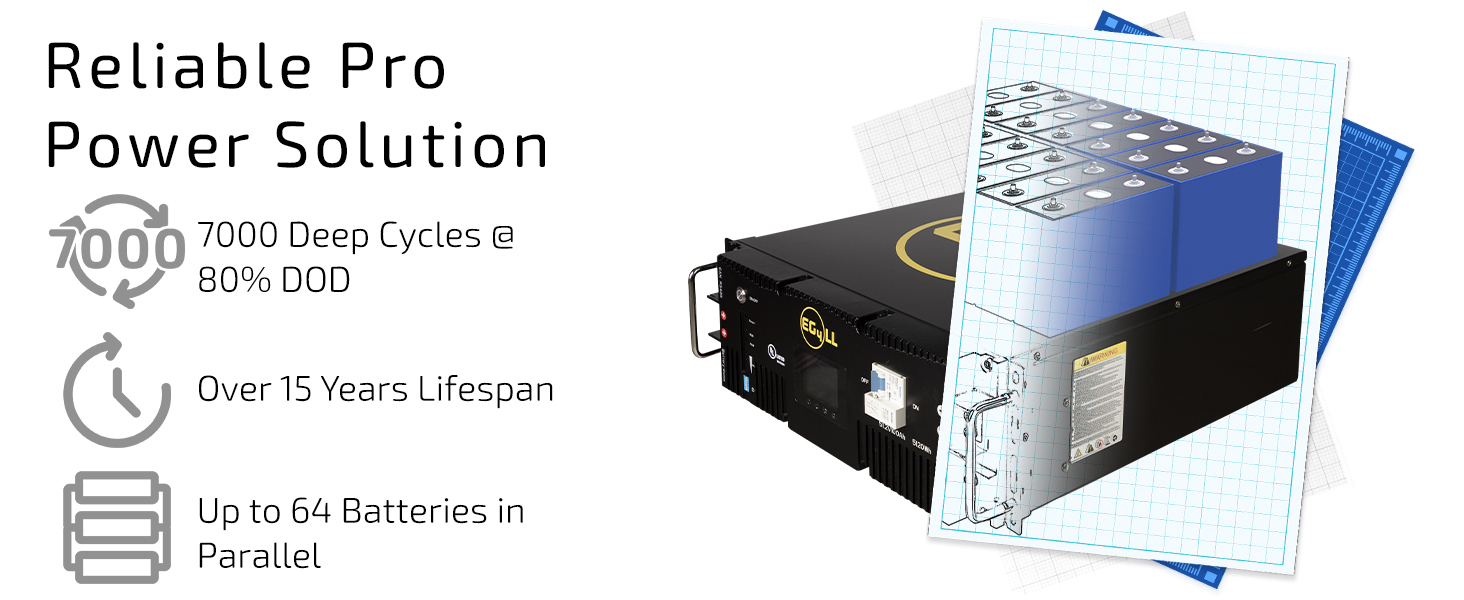 EG4 LL-S Lithium Battery Reliable Pro Power Solution