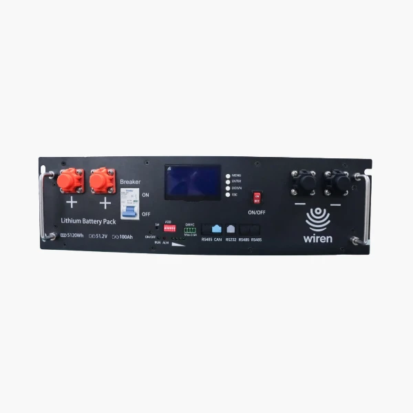 Wiren server rack battery representing server rack batteries