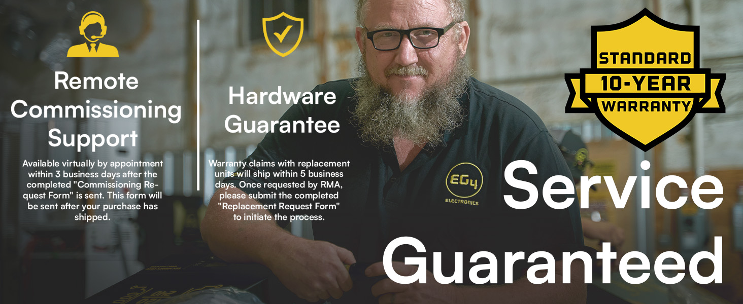 EG4 Service Guaranteed