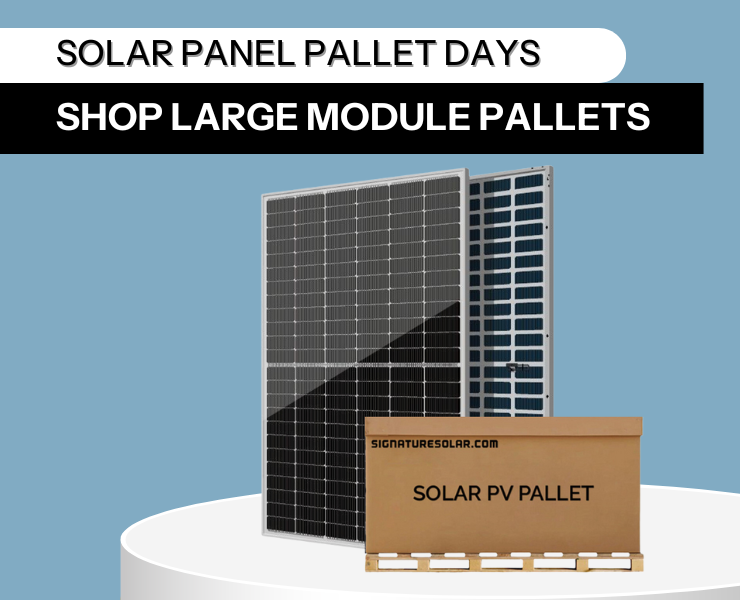 Solar panel pallet says showing large module solar panel pallets.