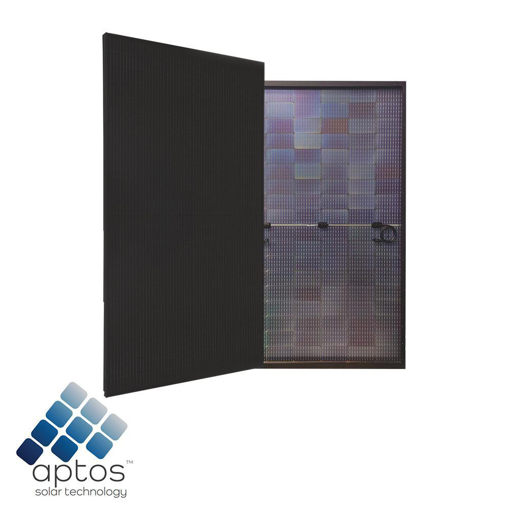 【OnOFF】DMP BLACK SQUARE QUATTR4 440 watt Aptos Mono Bifacial All-Black Solar Panel