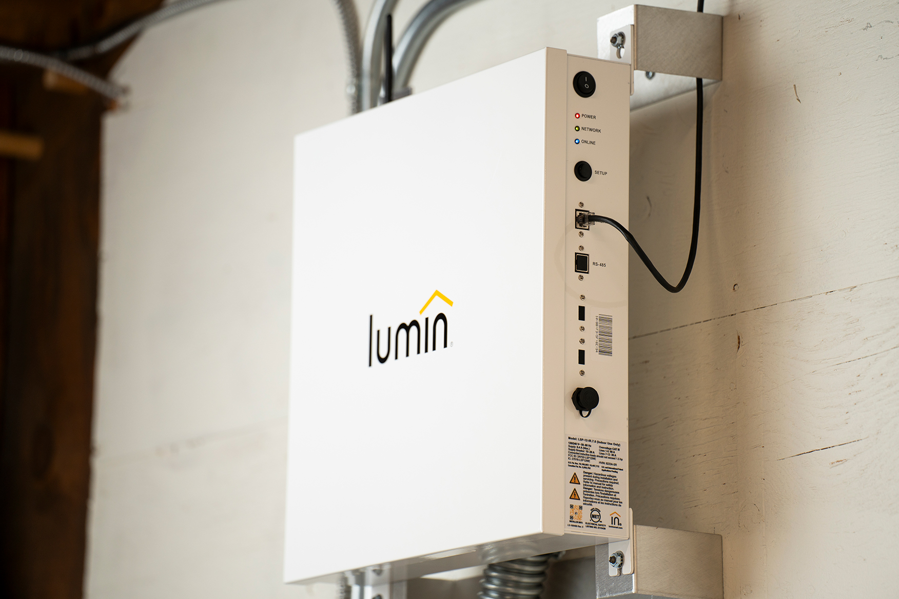 Lumin Smart Panel Indoor 60 A Per Line x 6 Lines 30 A Per Line x