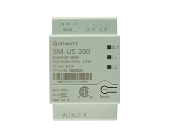 Growatt SM-US-200 Smart Meter front facing