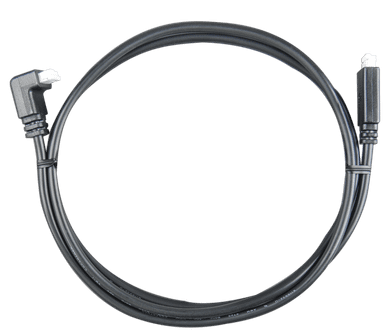 Victron VE.Direct Cable 10m (one side Right Angle conn)