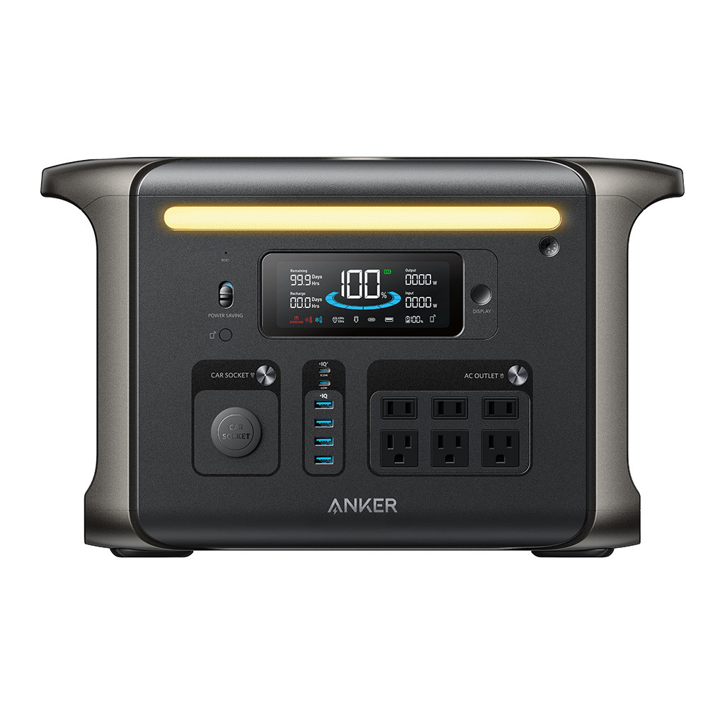 Anker - 未使用品⭐︎Anker Solix F1500 Anker SOLIX F1500 Portable Power + Anker Solar Panels
