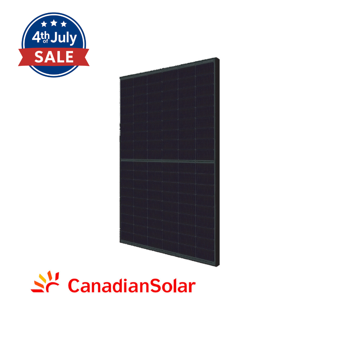 Front view of Canadian Solar 450w TOPCon Solar Panel Sale