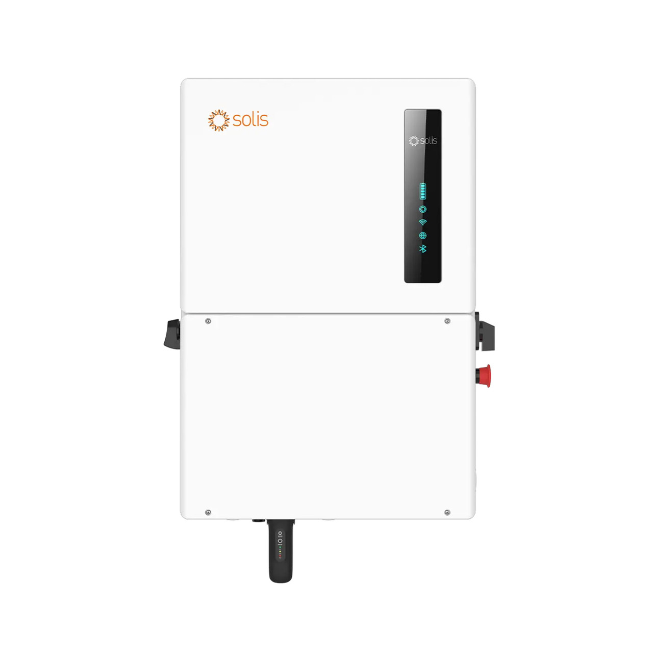 Front view of Solis S6 11.4kW Single Phase High Voltage Energy Storage Hybrid Inverter