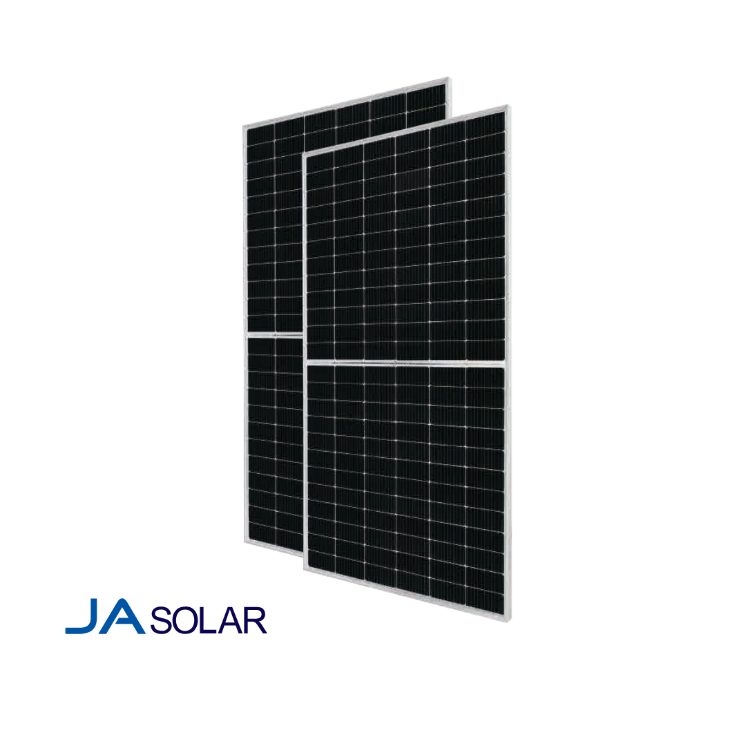 JA Solar Pallet Front view with Pallet 