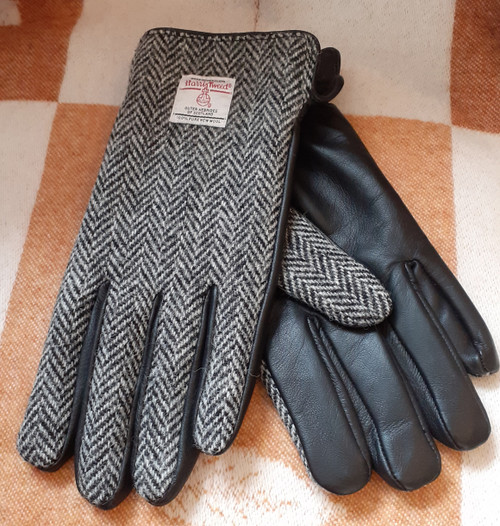 Gents Harris Tweed Gloves