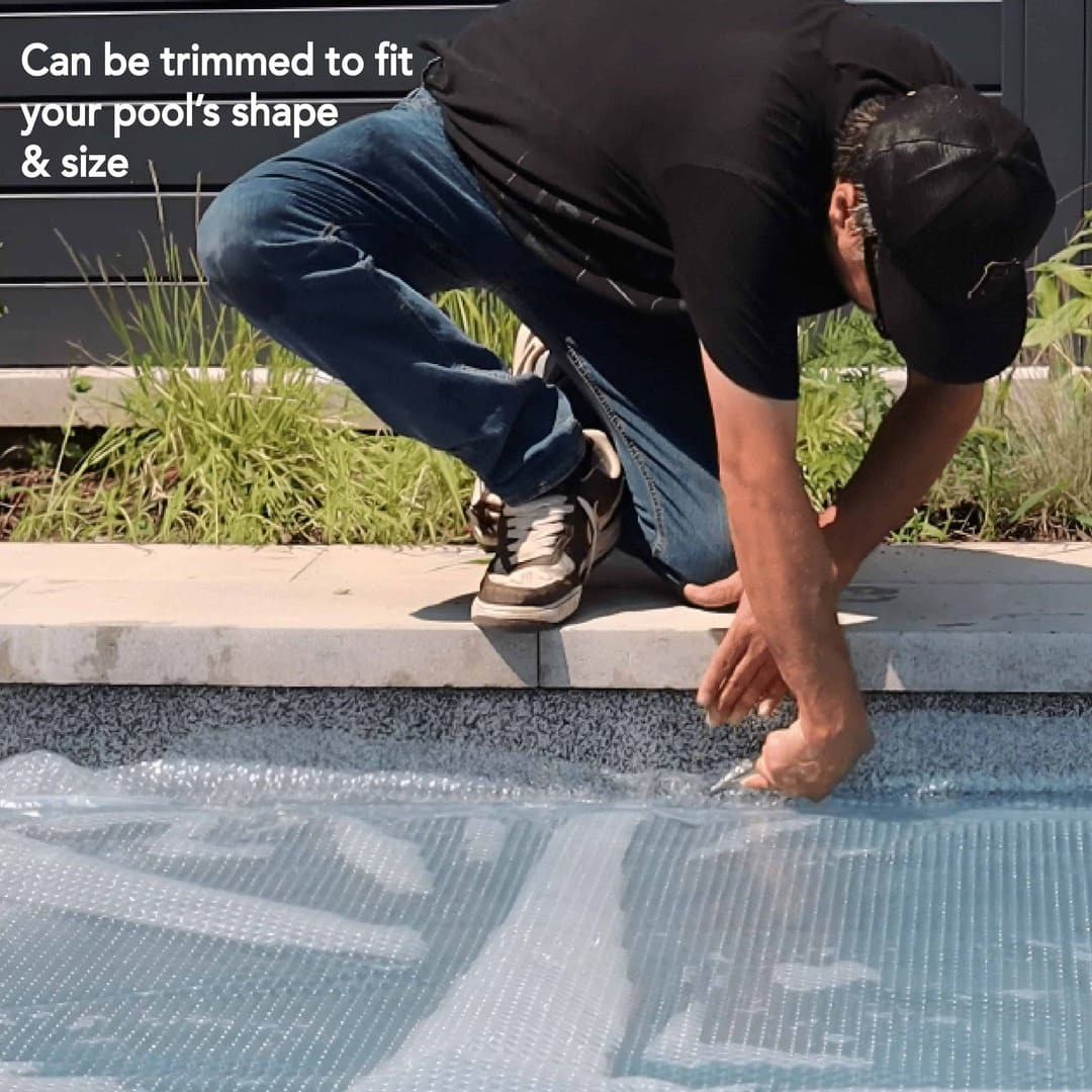 16' x 32' Rectangle Clear Deluxe Solar Blanket
