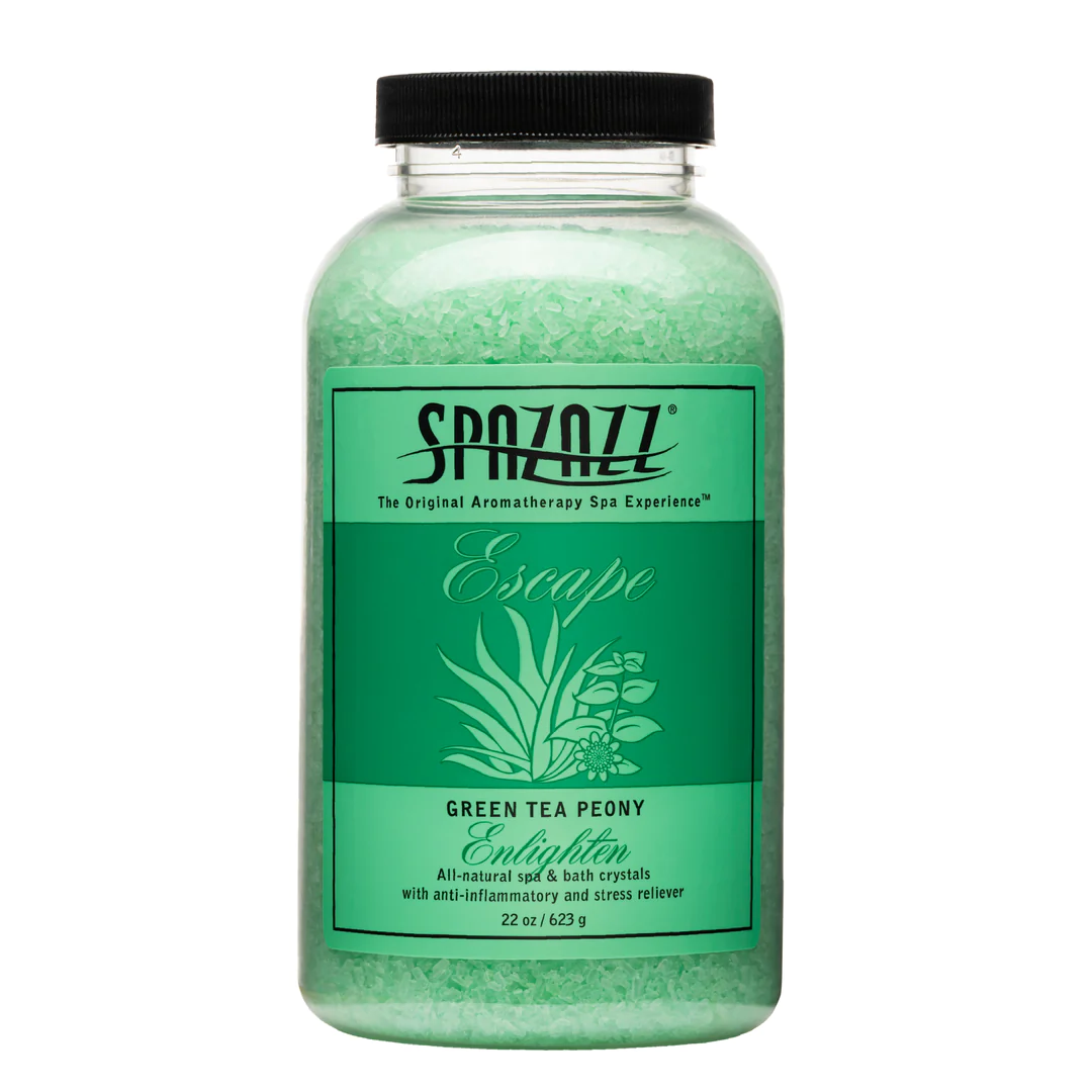 Spazazz Crystals, Green Tea Peony, 22oz