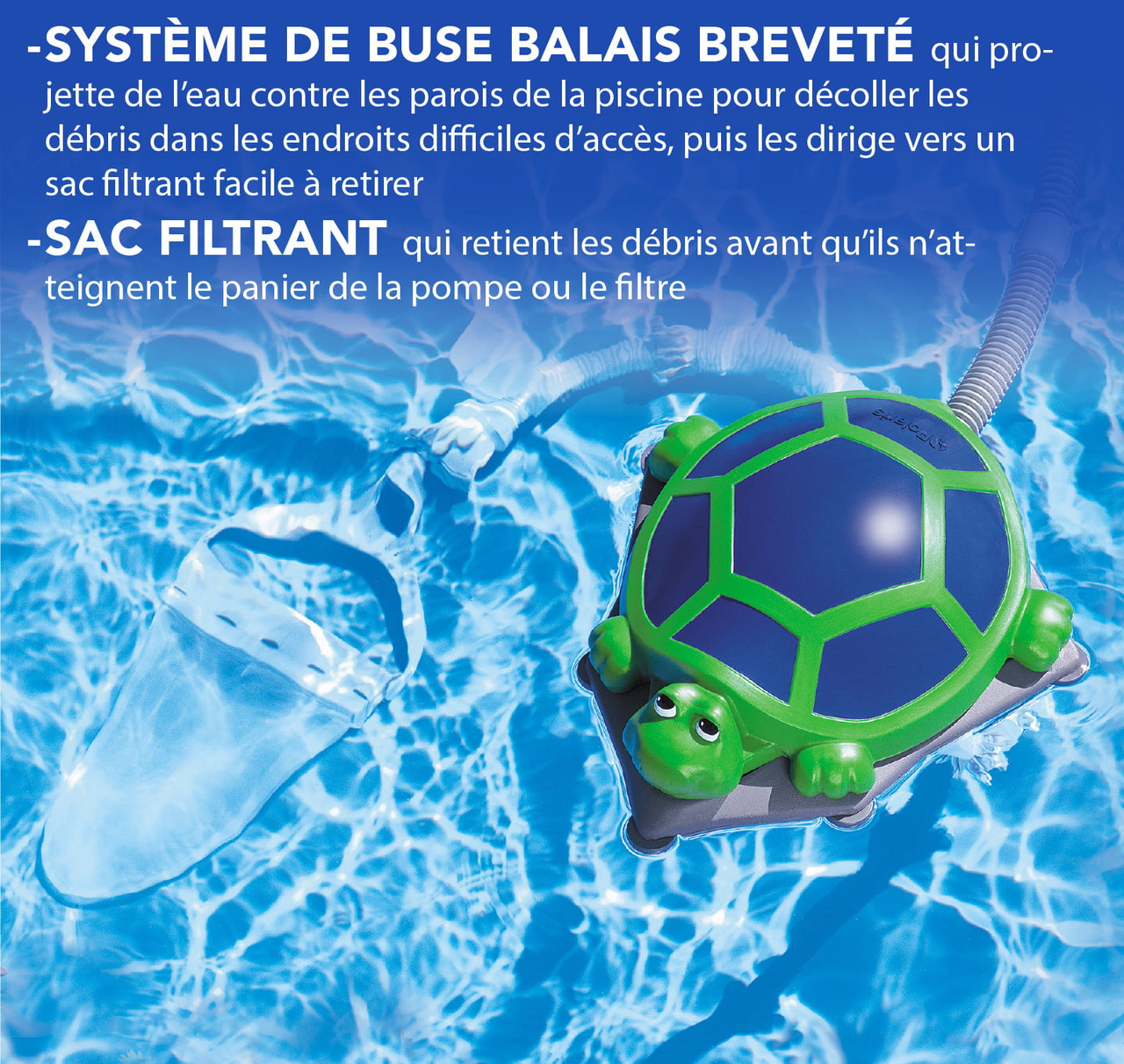 Polaris Turbo Turtle (6-130-00T) — Nettoyeur de piscine hors terre à pression