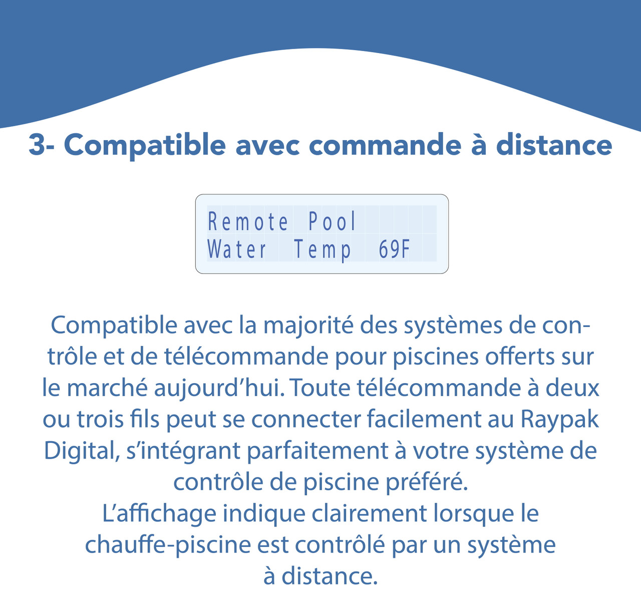 Chauffe-eau au propane électronique RayPak 156A, 150 000 BTU