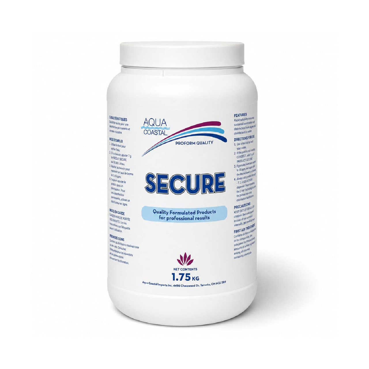 Secure pool stabilizer
