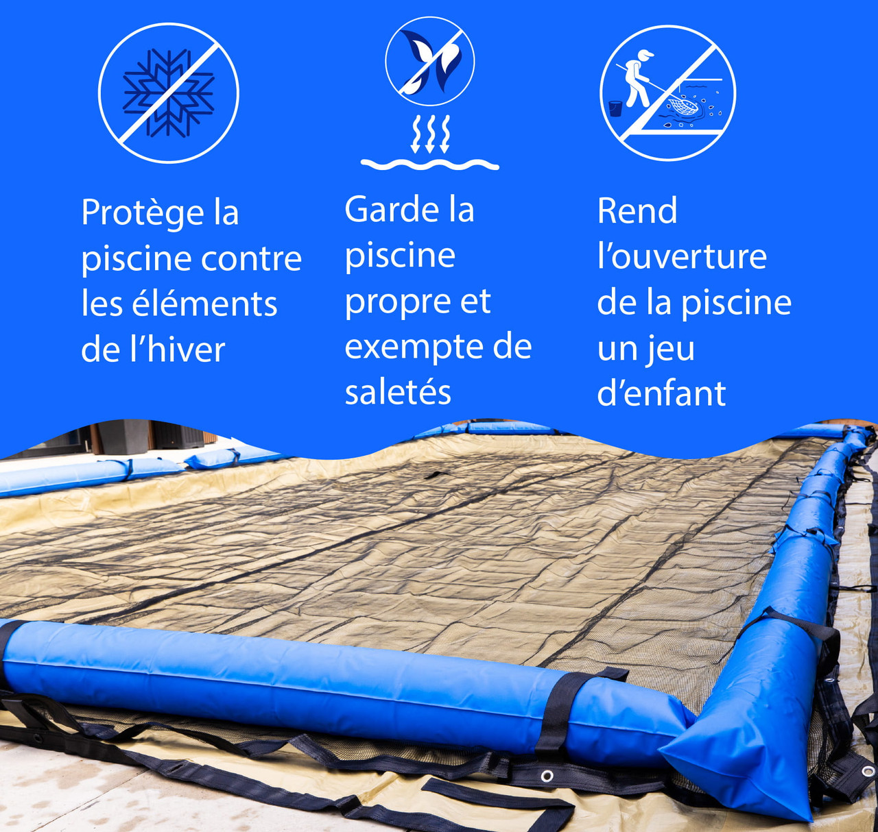 Filet à feuilles rond 21'