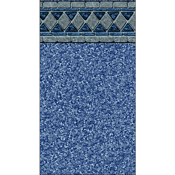12' x 18' Oval Lancashire Key, J-Bead Above Ground Liner