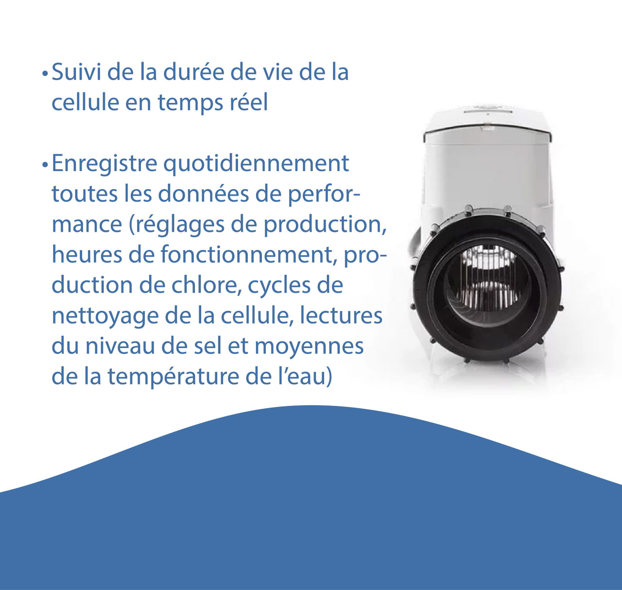 Système de cellule au sel Pentair IntelliChlor IC20 pour piscine creusée
