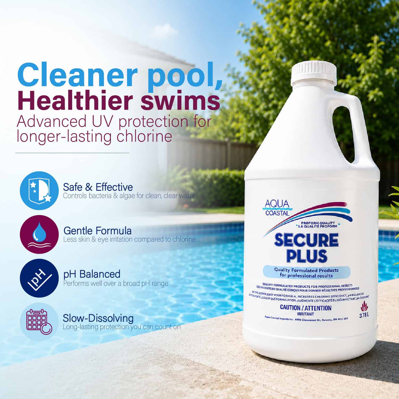 Secure Liquid Stabilizer 3.78 L (1 Gal)
