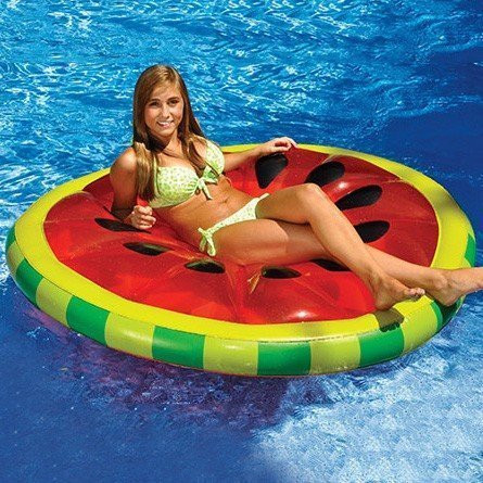 Watermelon Slice Island Float