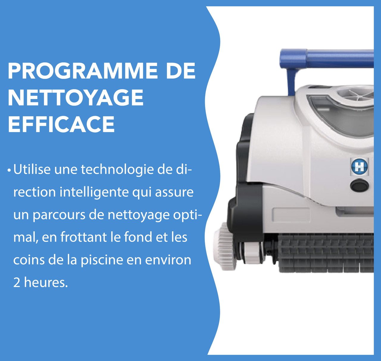 Nettoyeur de piscine robotisé Hayward RC9738 eVac