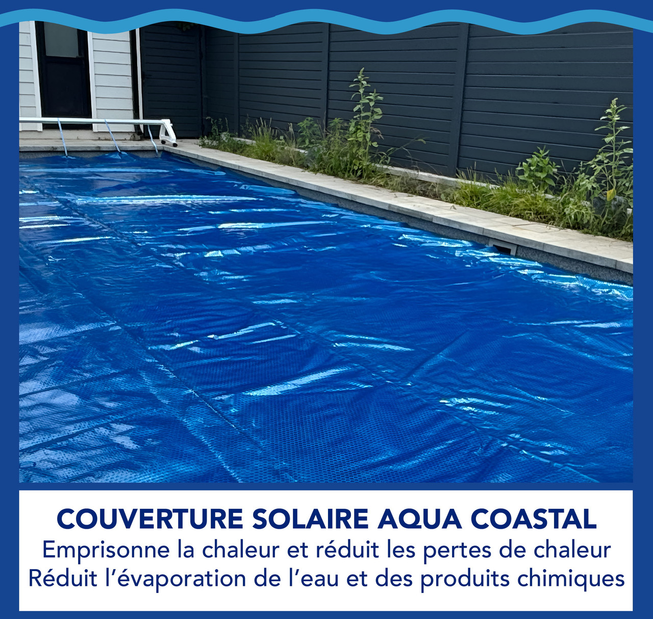 Couverture solaire ronde Exclusive Space Age 24'