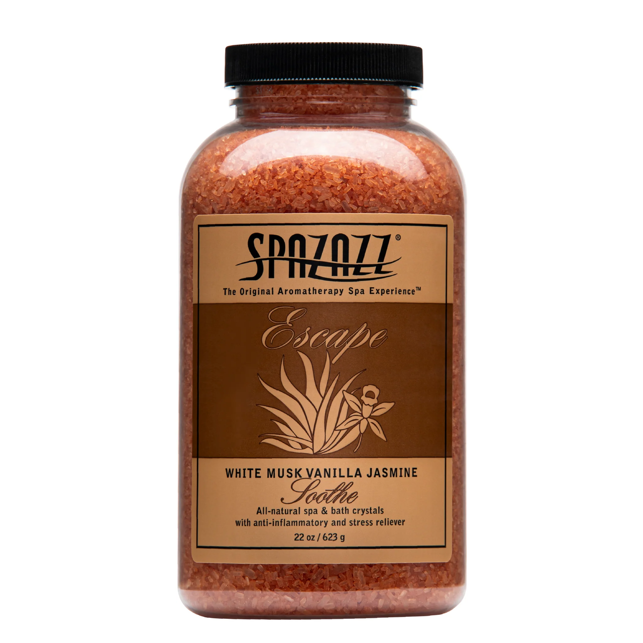Spazazz Crystals, White Musk Vanilla Jasmine, 22oz