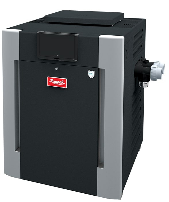 RayPak 266 Digital NG Pool Heater Electronic Ignition