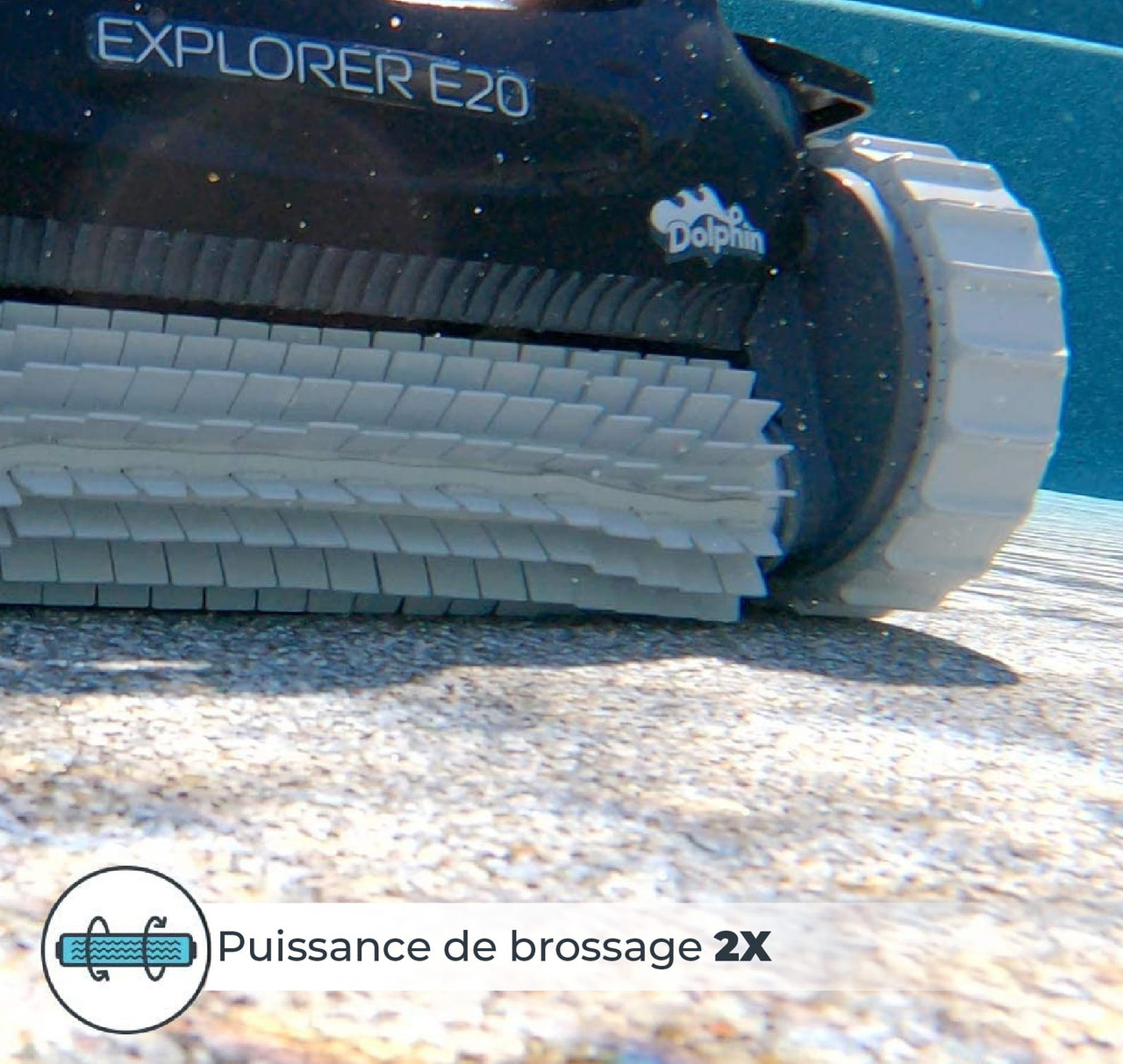 Nettoyeur de piscine robotisé Dolphin E20
