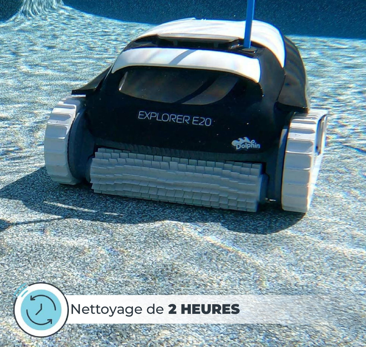 Nettoyeur de piscine robotisé Dolphin E20