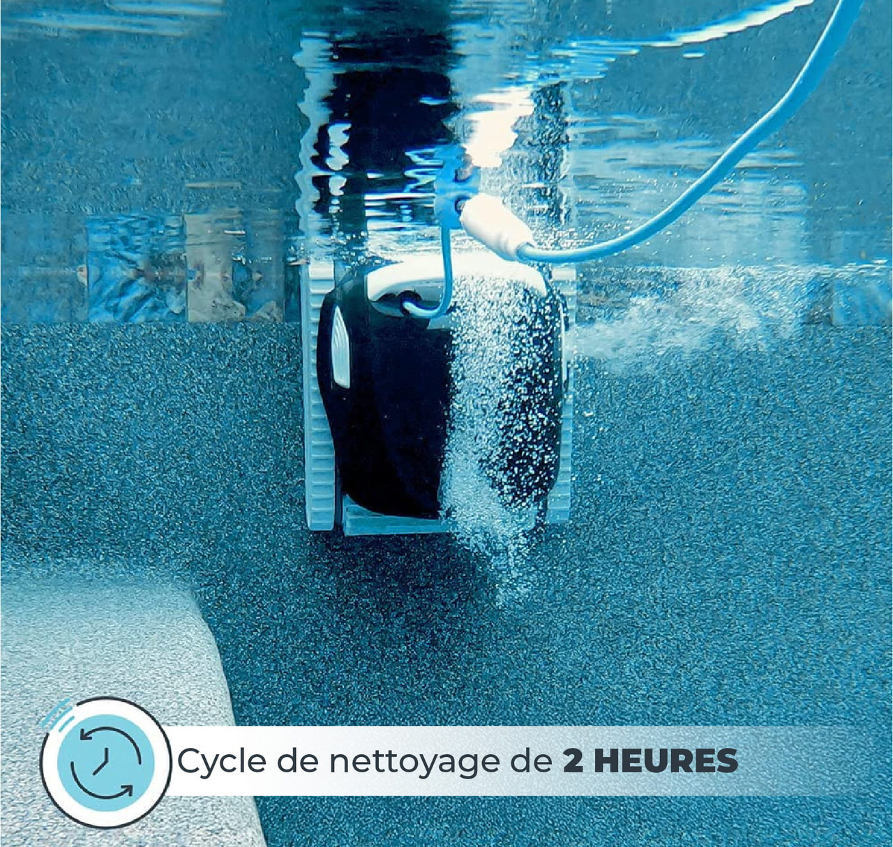 Boîte ouverte - Robot nettoyeur de piscine Dolphin E30