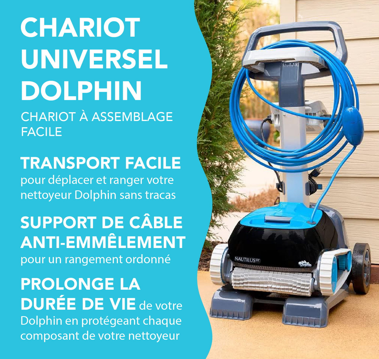 Caddy universel Maytronics Dolphin