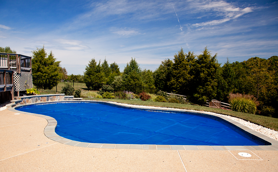 18' Round Premium Blue Solar Blanket