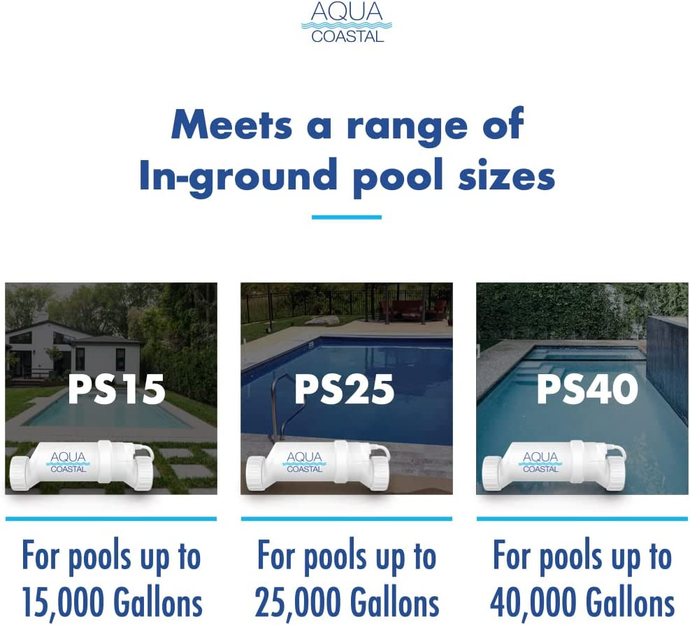 Aqua Coastal ProSalt Generator & 15K Gal Cell