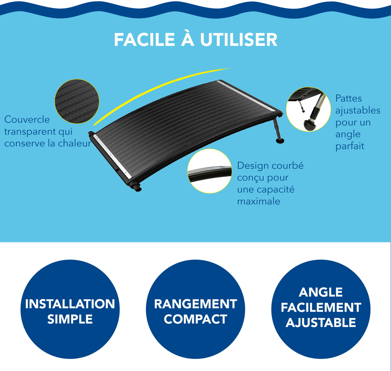 Chauffe-eau solaire AquaCurve PRO