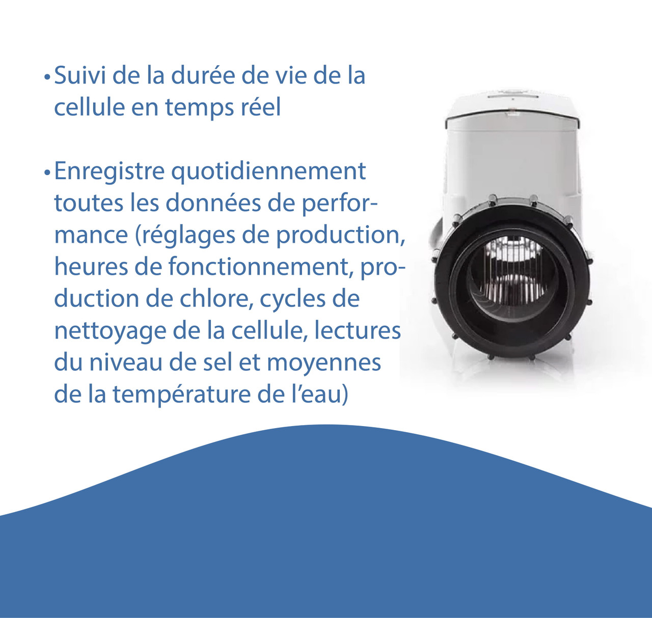 Système de cellule au sel Pentair IntelliChlor IC40 pour piscine creusée