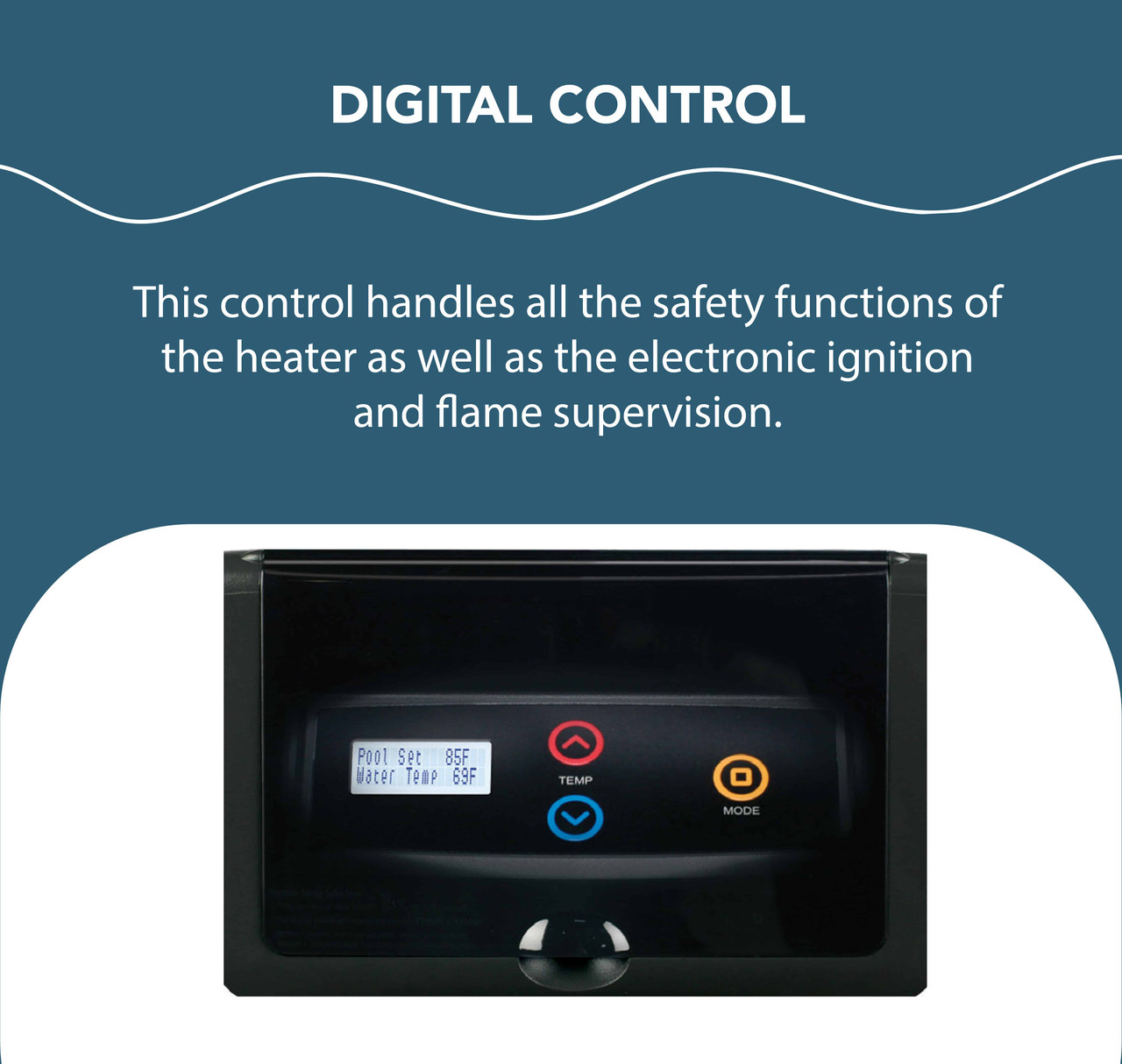 OPEN BOX RayPak 266A Electronic 266,000 BTU Natural Gas Heater