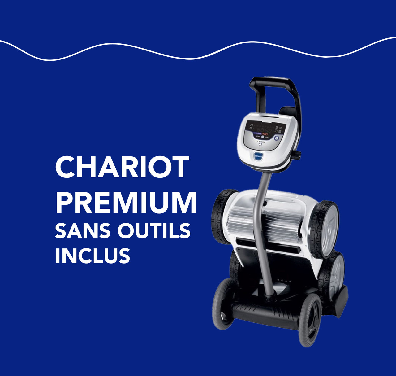 Boîte Ouverte - Nettoyeur robotisé Polaris P945 Premium avec chariot